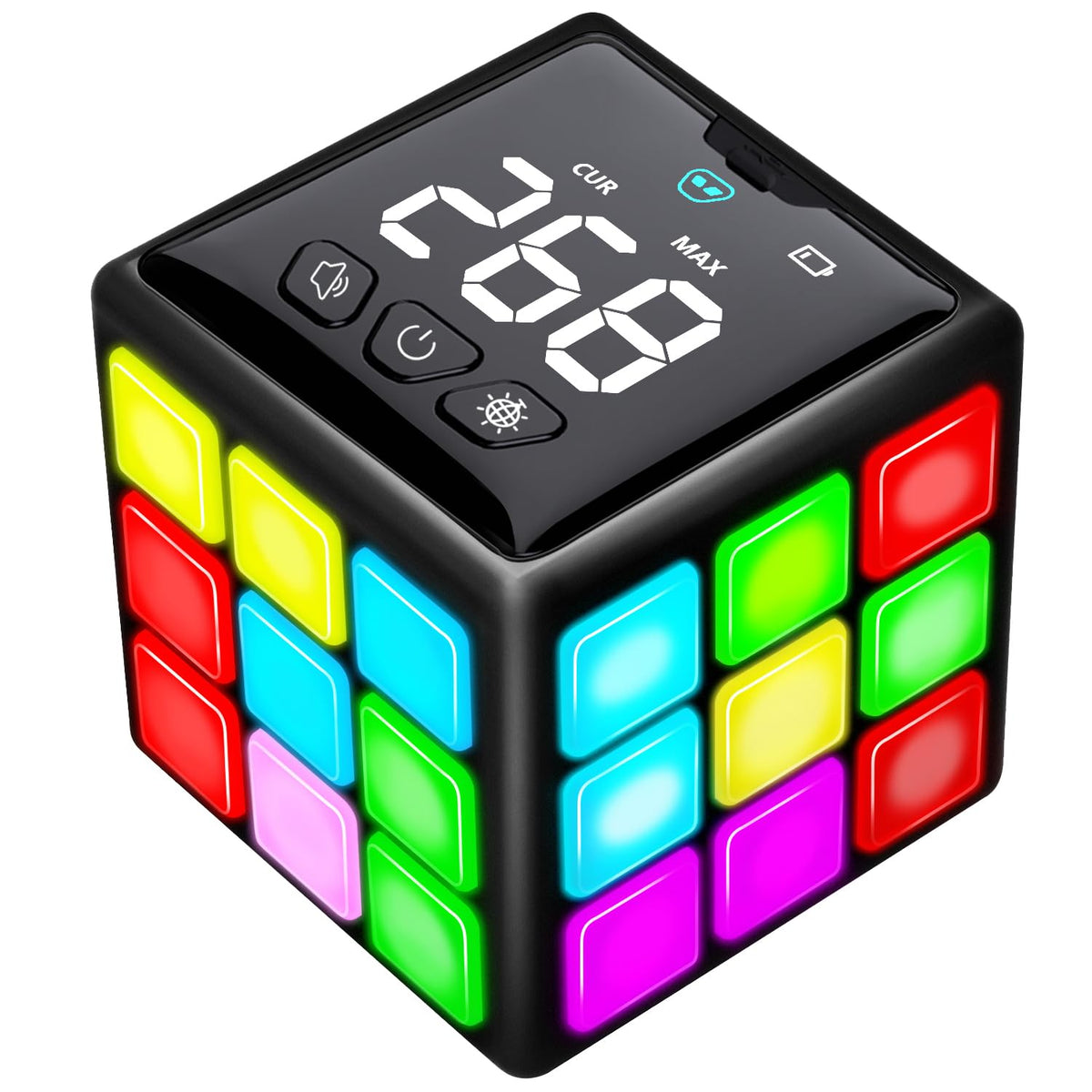 Xinbeiya Rechargeable Handheld Cube with Games, 15 Fun Brain & Memory Games 🍁 All In One Marketplace Canada
