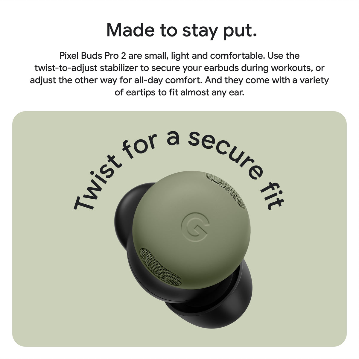 Google Pixel Buds Pro 2 - Olive