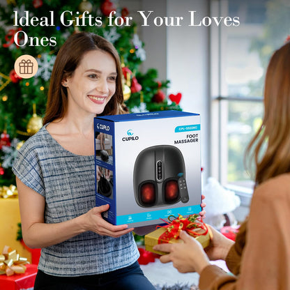 CuPiLo Foot Massager with Heat & Remote for Tired Feet, Up to Size 13 🍁 All In One Marketplace Canada