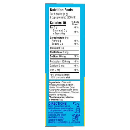 mio Lemonade Powdered Drink Mix, 8 ct. Case Mio Energy