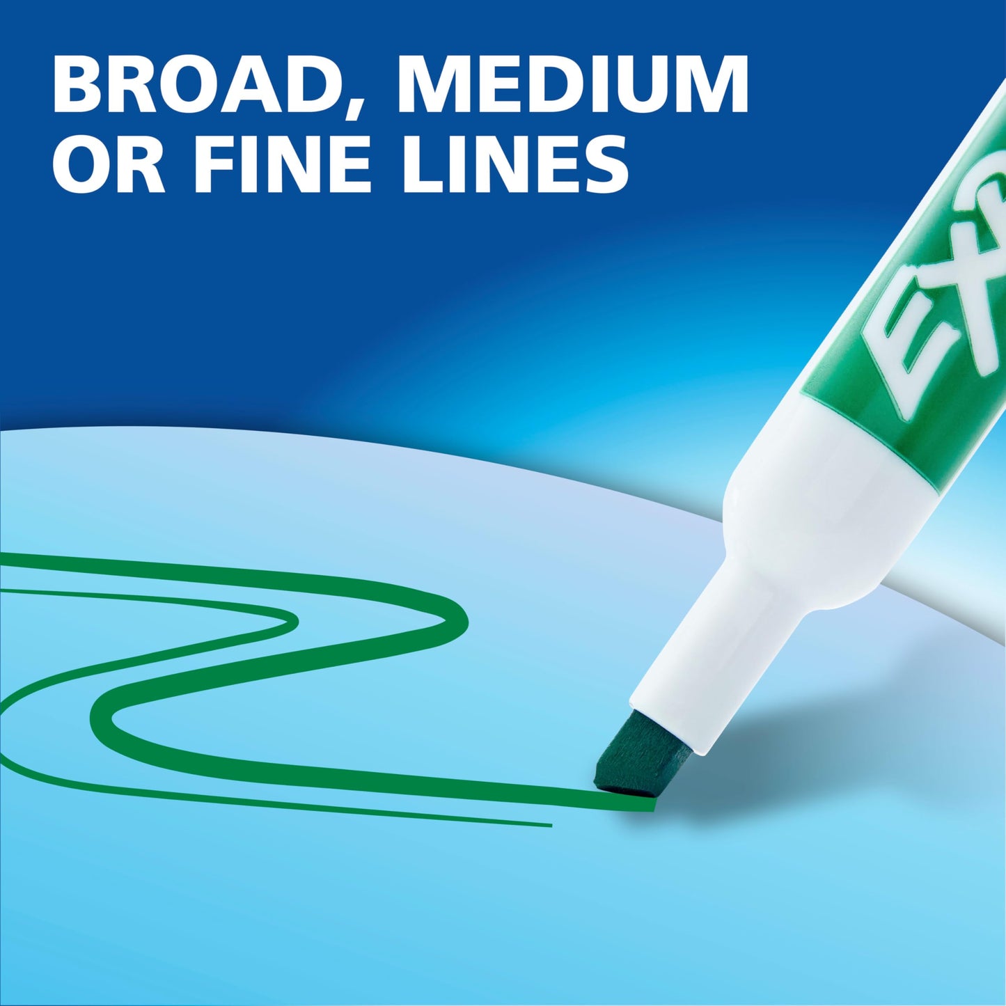 EXPO Dry Erase Markers, Low Odour Ink, Assorted Colours, Chisel Tip, 36 Count Expo