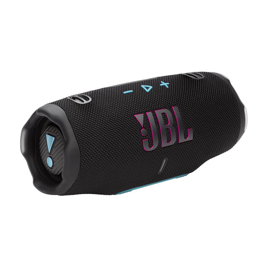 JBL Charge 6 - Portable Waterproof & Drop-Proof Bluetooth Speaker, Bold Pro Sound with AI Sound Boost, 28Hrs of Playtime, Built-in powerbank & Comes with a Sturdy/Removable Carrying Strap (Orange)