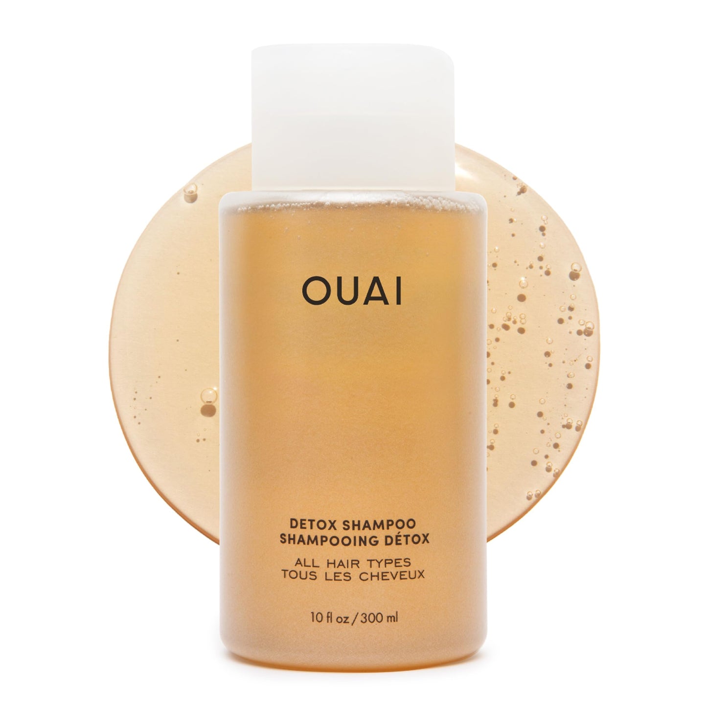 OUAI Detox Shampoo - Clarifying Shampoo for Build Up, Dirt, Oil, Product and Hard Water - Apple Cider Vinegar & Keratin for Clean, Refreshed Hair - Sulfate-Free Hair Care (10 oz) - Available at All In One Marketplace Canada
