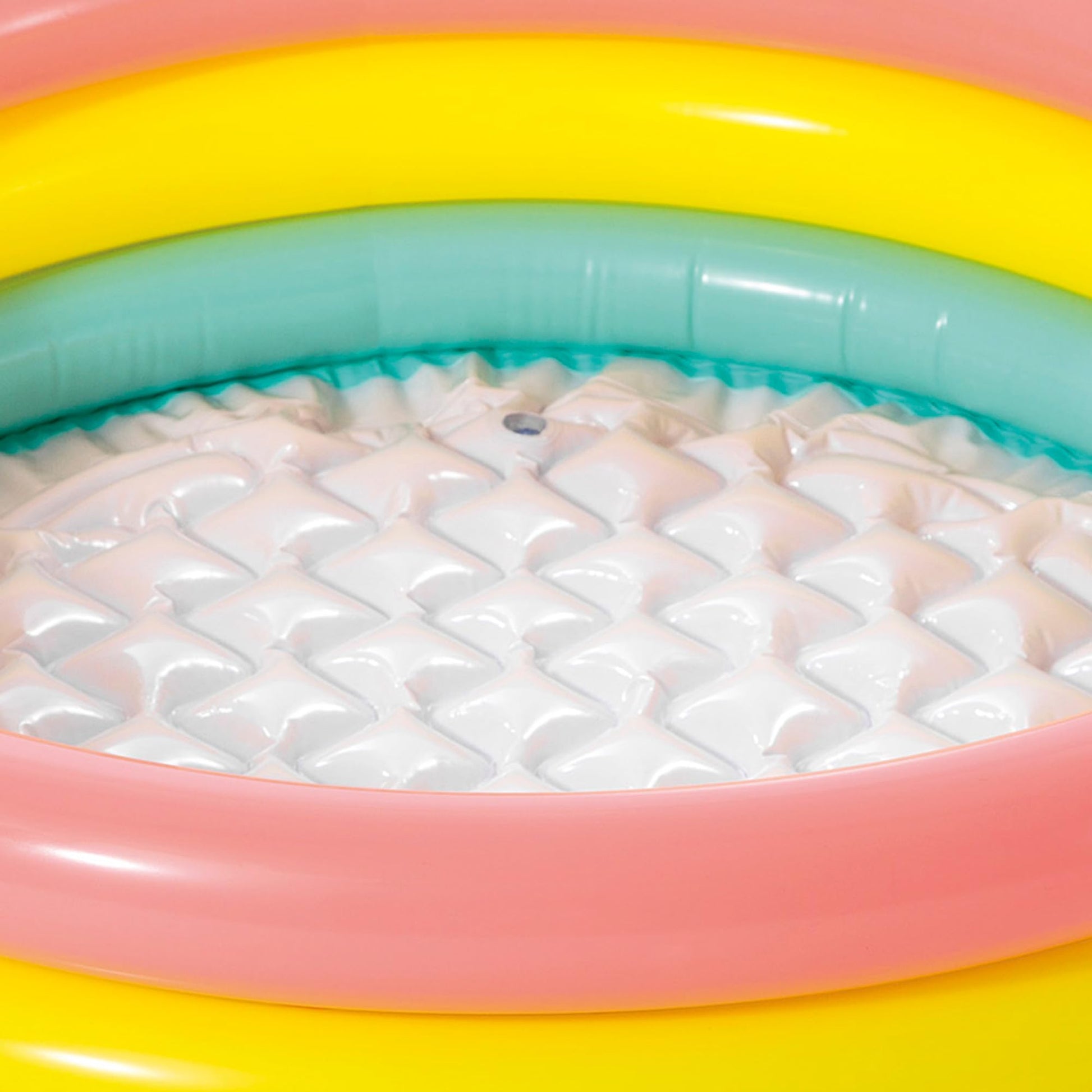 Intex 58924EP 34in x 10in Sunset Glow Soft Inflatable Baby Swimming Pool