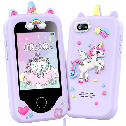 Kids Smart Phone for Girls, Christmas Birthday Gifts for Girls Age 3-10 🍁 All In One Marketplace Canada