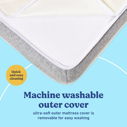 Graco Ultra 2-in-1 Premium Dual Sided Crib & Toddler Mattress - GREENGUARD Gold, CertiPUR-US Certified Foam, Machine Washable Cover with 100% Waterproof Surface, Fits Standard Crib & Toddler Beds 🍁 All In One Marketplace Canada