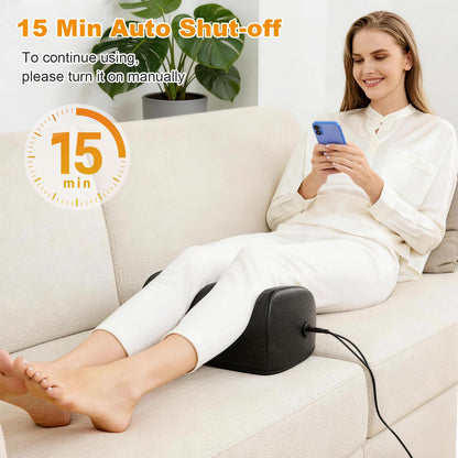 LINGTENG Foot Massager with Heat, with Massage Rollers, 3 Settings, Bi-Directional Rotation, Shiatsu Calf Massager for Calf, Foot and Sole Massage, Gift for Mum, Dad and Friends - Available at All In One Marketplace Canada