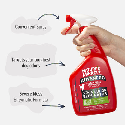 Nature's Miracle Advanced Stain & Odor Remover - 128Oz Pour
