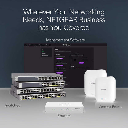 NETGEAR 8-Port Gigabit Ethernet Unmanaged Switch (GS108) - Desktop, and ProSAFE Lifetime Protection