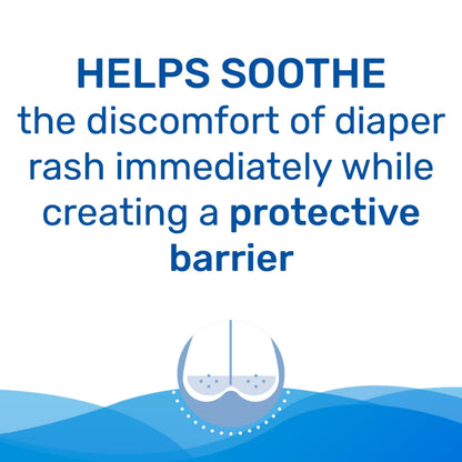 Penaten Medicated Diaper Rash Cream with 13% Zinc Oxide for Baby and Adult Essentials - Soothes, Heals & Protects Sore Skin, Paraben-Free, Fragrance-Free, Dermatologist Tested - 454 Grams