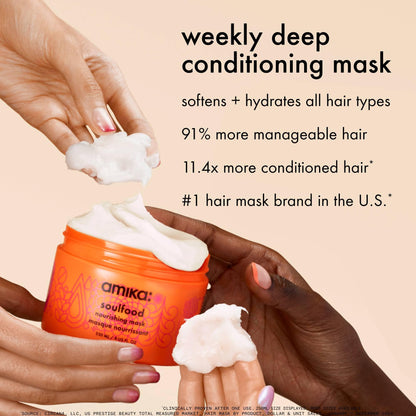amika Soulfood Nourishing Mask, 8 Fl Oz - Available at All In One Marketplace Canada