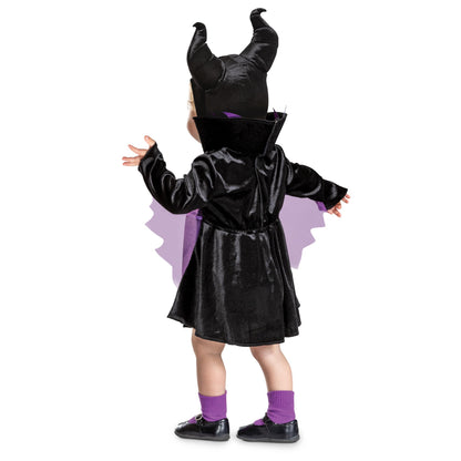 Costume de Maléfique pour tout-petits, tenue officielle Disney Blanche-Neige Maléfique pour Halloween, taille tout-petit (3T-4T)