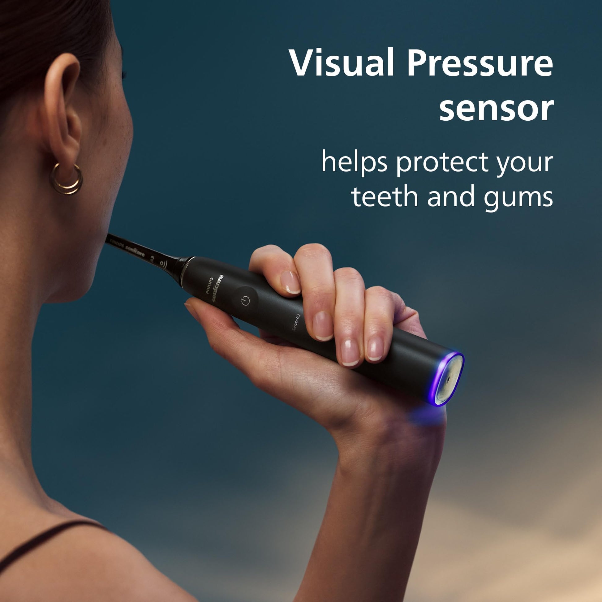 Philips Sonicare DiamondClean 9900 Prestige Electric Toothbrush - with SenseIQ Technology and Advanced AI App, 5 Brushing Modes, 3 Intensity Levels, Charging Travel Case,Midnight Blue, Model BD9002AZ 🍁 All In One Marketplace Canada Philips Sonicare