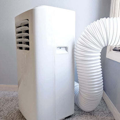 FUBININA 80" Portable Air Conditioner Hose, AC Hose with 5.9" Diameter, Anti-Clockwise Thread AC Exhaust Hose for Portable AC Vent Replacement Tube Compatible with LG Air Conditioner Part - Available at All In One Marketplace Canada