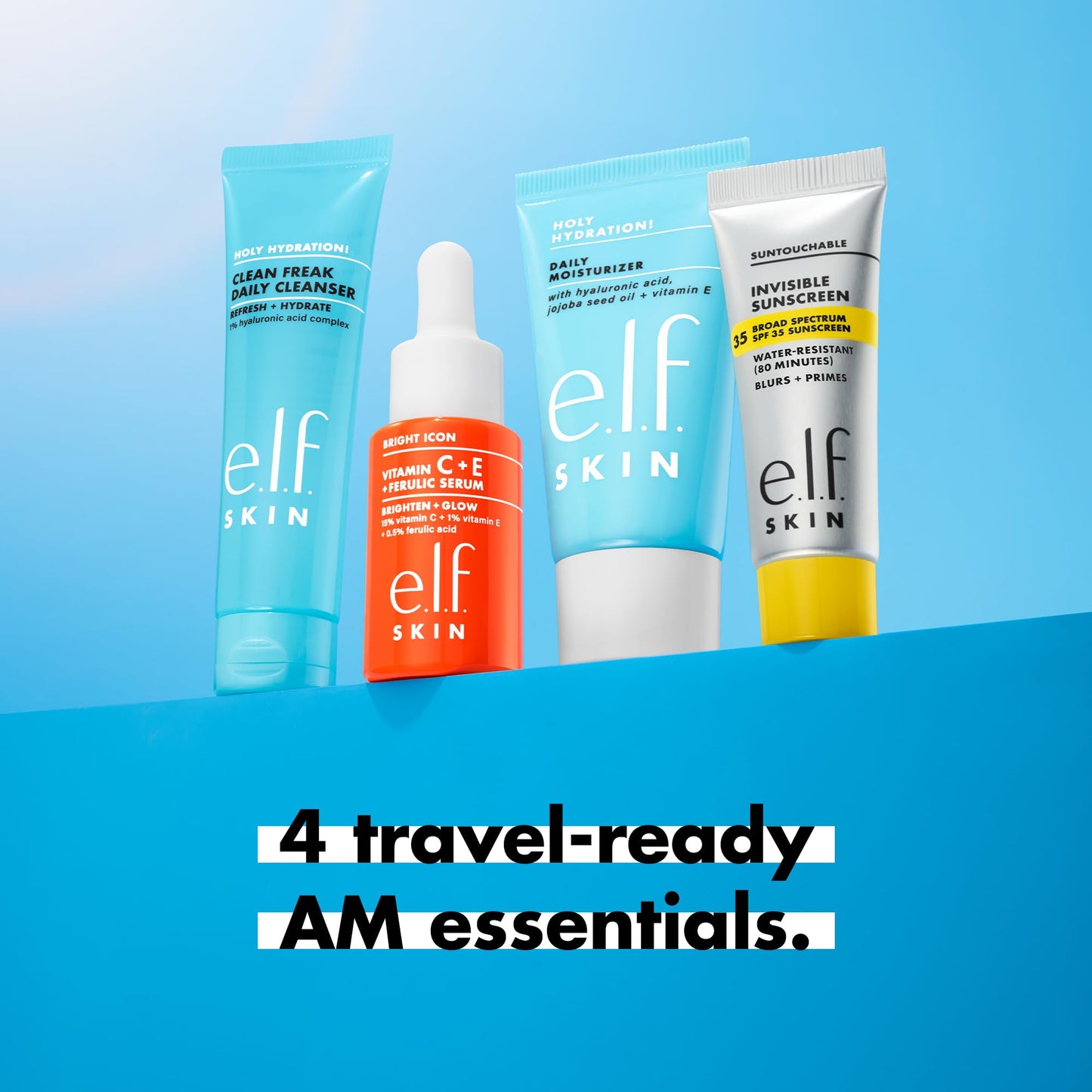 e.l.f. SKIN Wake the e.l.f. Up Skincare Kit e.l.f.