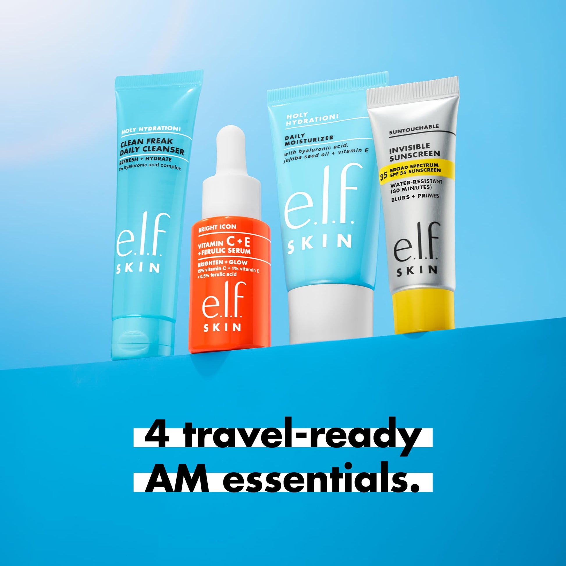 e.l.f. SKIN Wake the e.l.f. Up Skincare Kit e.l.f.