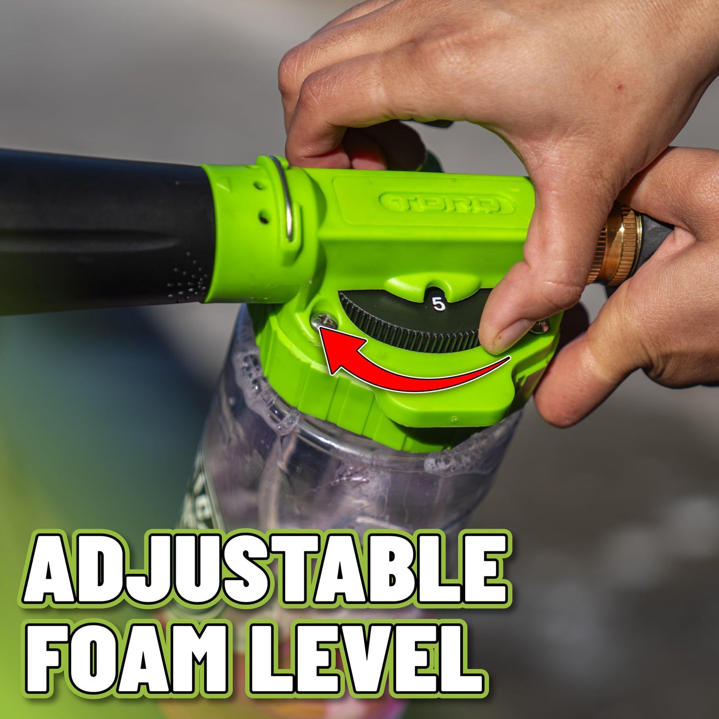 Chemical Guys TORQ Foam Blaster 6 Wash Gun (Car, Home & Boat Wash Foam Cannon that Connects to Any Garden Hose) Chemical Guys