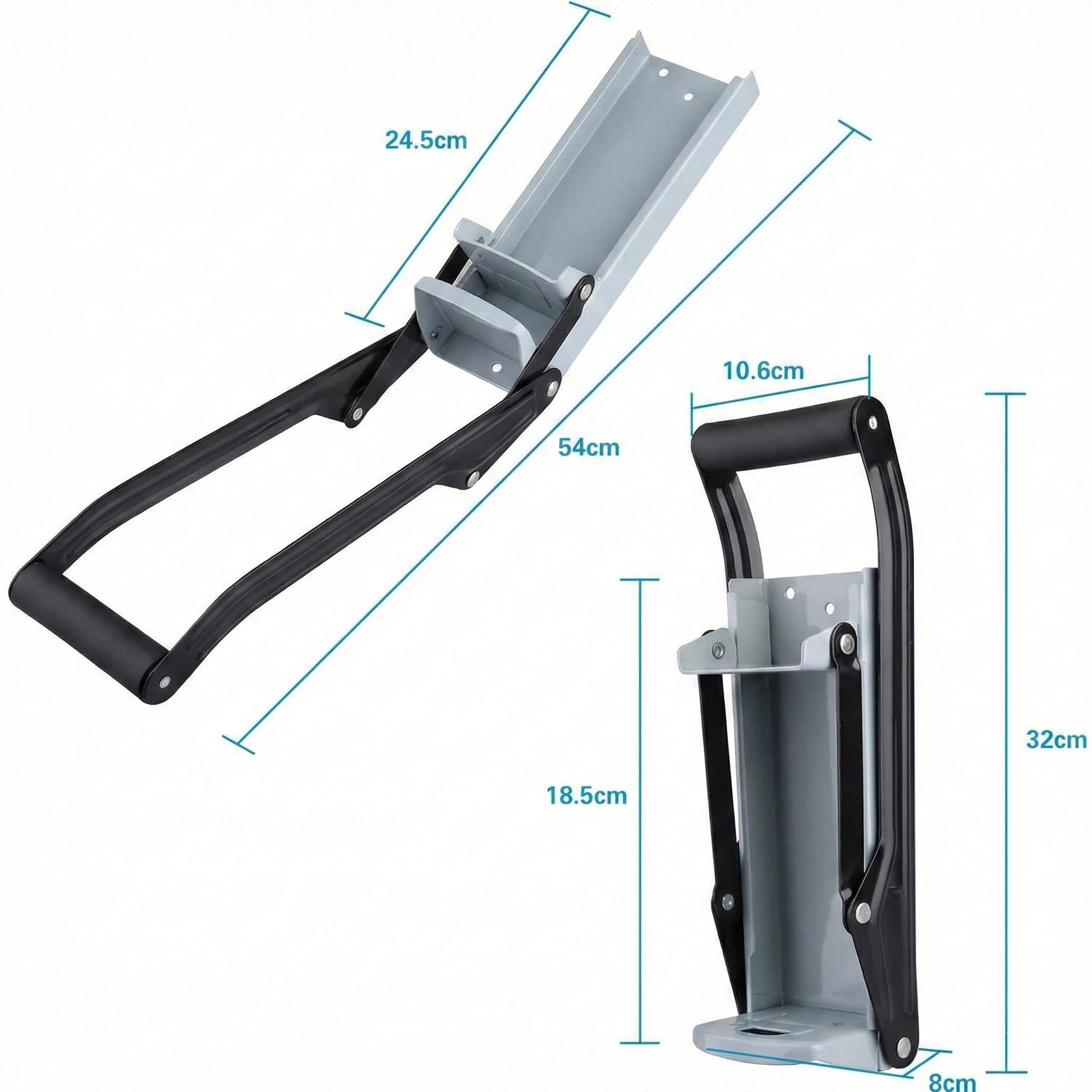 Stanz (TM) 12oz 16oz Wall Mounted Aluminum Can Crusher Beer Soda Cans Smasher Eco-Friendly Recycling Tool with Mounting Screws for Home - Available at All In One Marketplace Canada