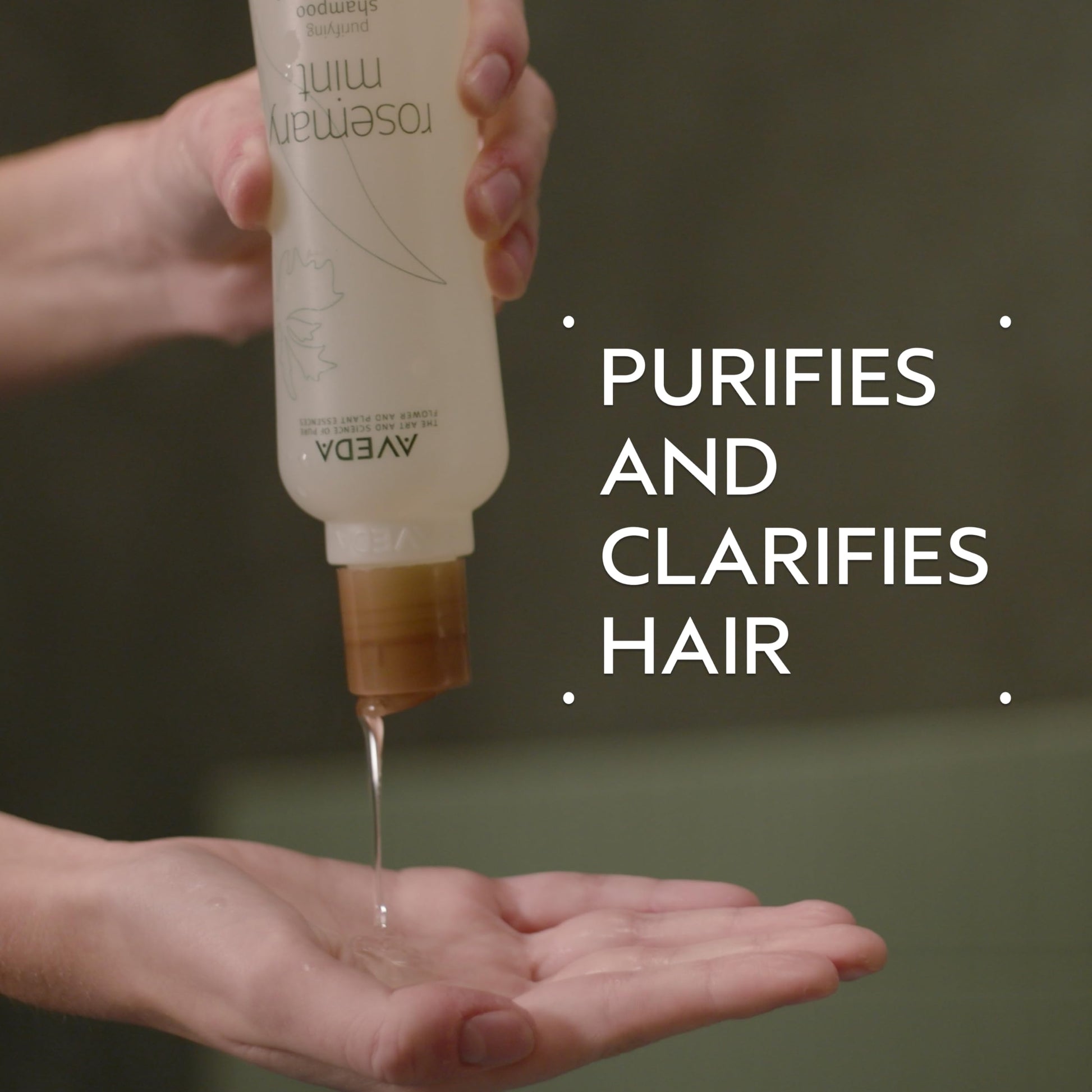 Aveda Rosemary Mint Purifying Shampoo | Clarifying Shampoo | Adds Shine | for Normal to Oily Hair, Fine to Medium Hair Types | 97% Naturally Derived*, 1000ml - Available at All In One Marketplace Canada