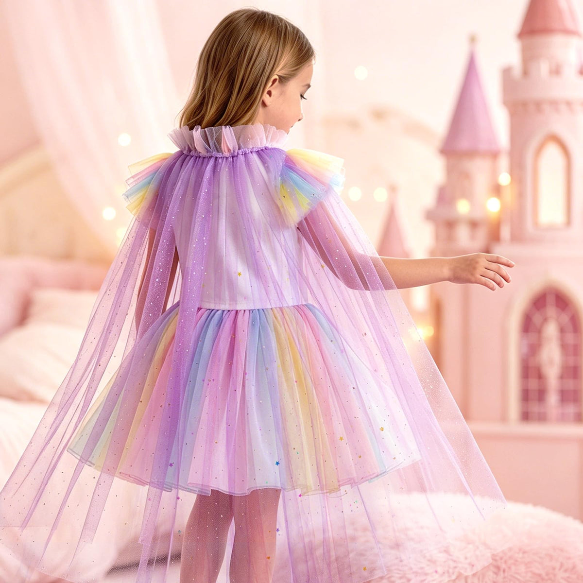 Meland 5-in-1 Princess Dress Up for Girls with Bag, Costume Gift Ages 3-8 🍁 All In One Marketplace Canada