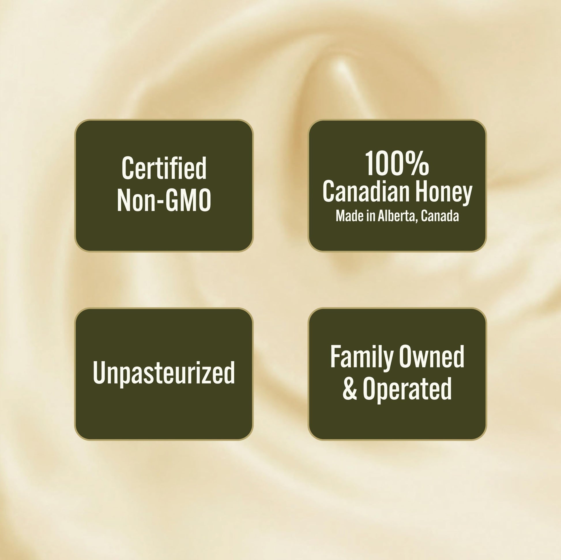 Peace River Organic Creamed Honey | 100% Pure Canadian Raw Honey | Unpasteurized | Smooth & Spreadable | Preservative-Free | 2kg Pail