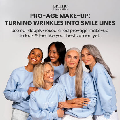 Prime Prometics PrimeLash Mascara for Women over 50 – Volumizing, Incredible Length in 2 Coats – Long-Stay, Zero Clumps, Hypoallergenic (Black) - Available at All In One Marketplace Canada