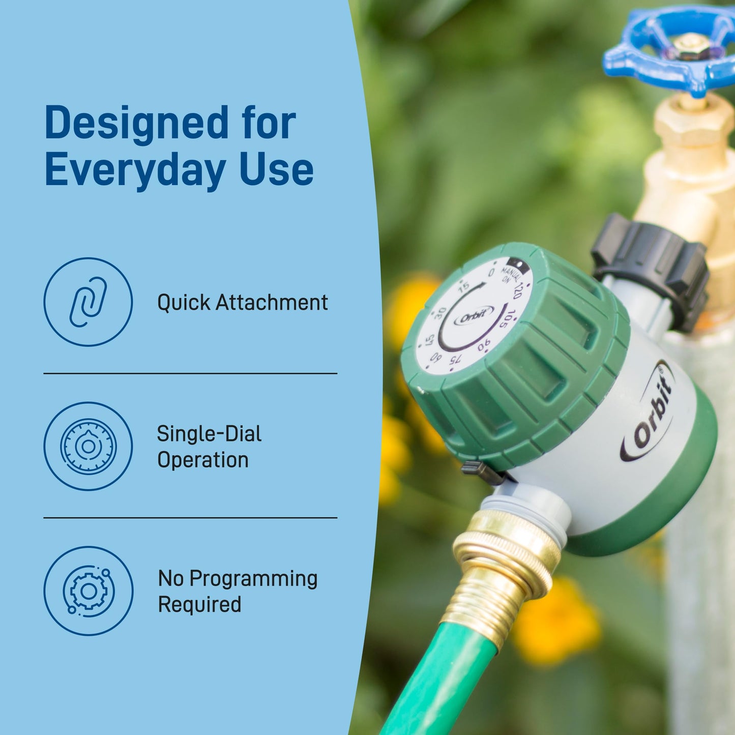 Orbit Sunmate 62034 Mechanical Watering Timer - Available at All In One Marketplace Canada