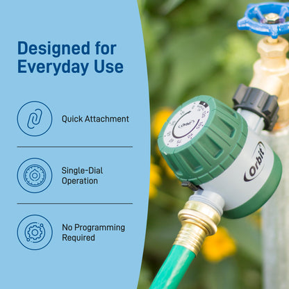 Orbit Sunmate 62034 Mechanical Watering Timer - Available at All In One Marketplace Canada