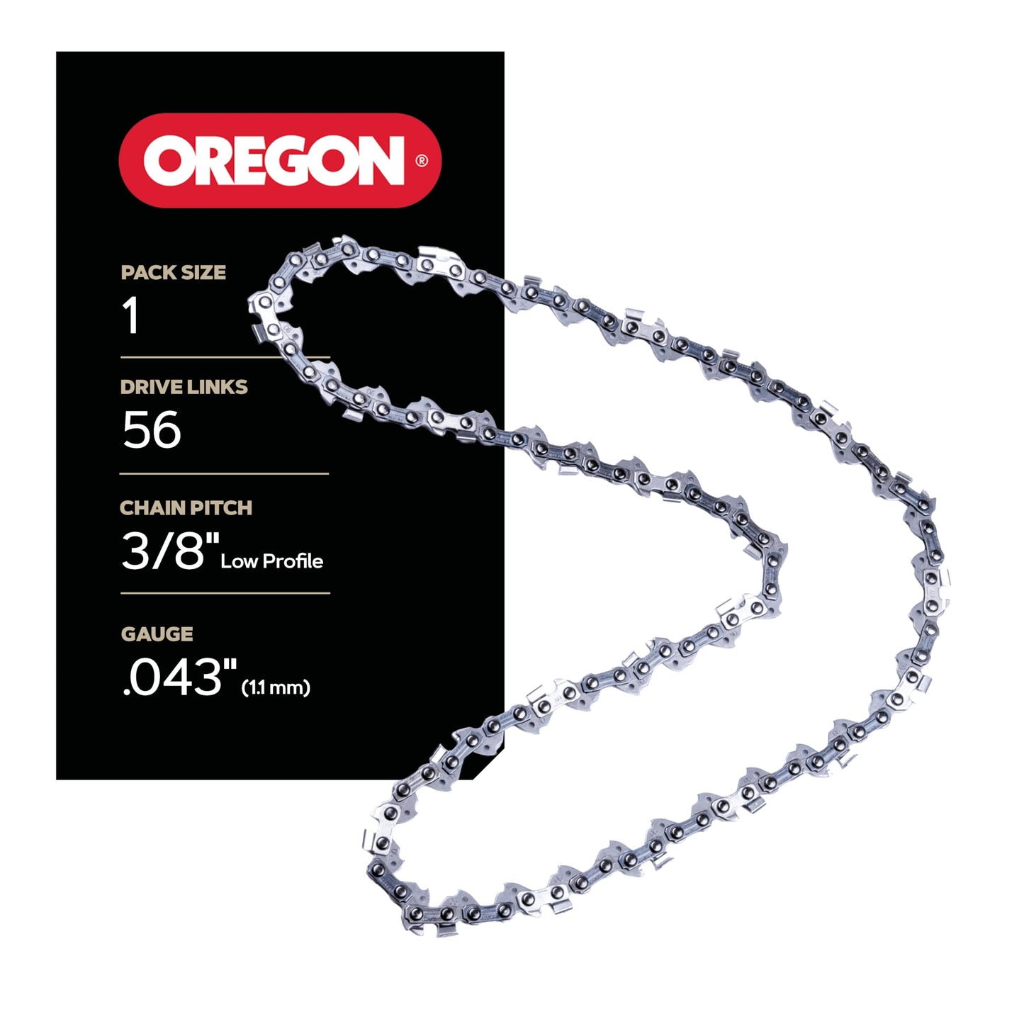 Oregon R56 AdvanceCut Chainsaw Chain for 16-Inch Bar -56 Drive Links – Low-Kickback Chain fits Greenworks, Makita, EGO, DeWalt and More 🍁 All In One Marketplace Canada Oregon