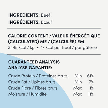Crumps' Naturals, Beef Tendersticks, 250 g, Dog Treats