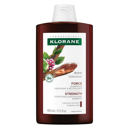 Klorane quinine fortifying shampoo for thin, tired hair, 400ml Klorane
