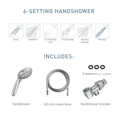 Moen Attune Chrome Handheld Shower, 218H0