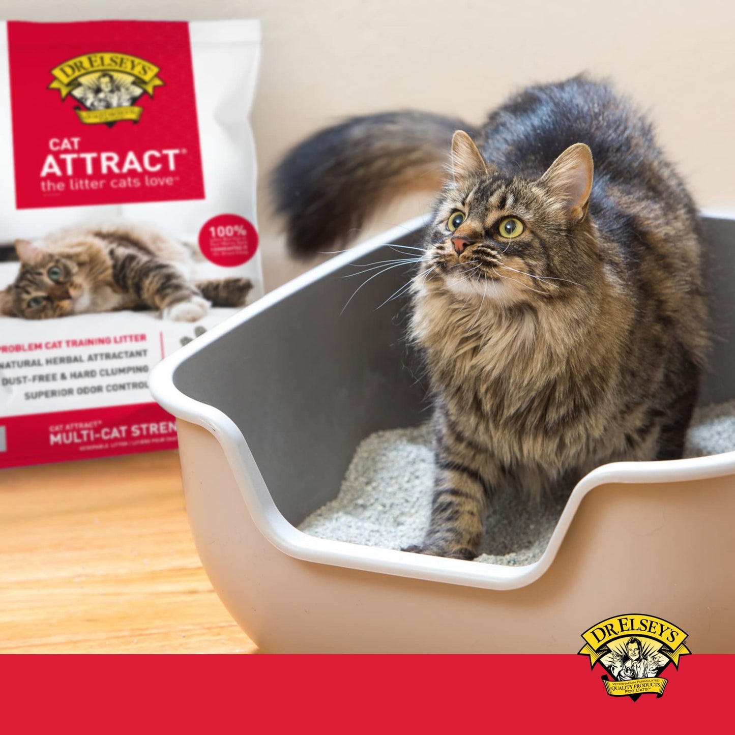 Dr. Elsey's® Cat Attract® Clumping Clay Cat Litter 18-lb. Bag 🍁 All In One Marketplace Canada