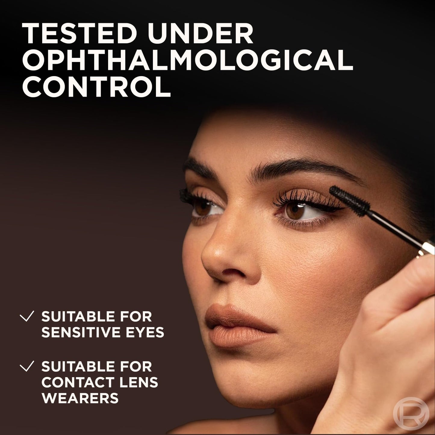 L’Oreal Paris Voluminous Panorama Chromatic Mascara, Volumizing and Lengthening Brown Mascara, Longwear, Smudge-Resistant and Washable, 705 Brown Leather