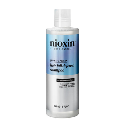 Nioxin Fall Defense Shampoo | Activates Follicles for Visibly Less Hair Loss | With Niacinamide, Caffeine, Lauric Acid & Sandalore | 8.1 Fl Oz - Available at All In One Marketplace Canada
