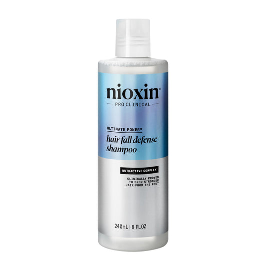Nioxin Fall Defense Shampoo | Activates Follicles for Visibly Less Hair Loss | With Niacinamide, Caffeine, Lauric Acid & Sandalore | 8.1 Fl Oz - Available at All In One Marketplace Canada