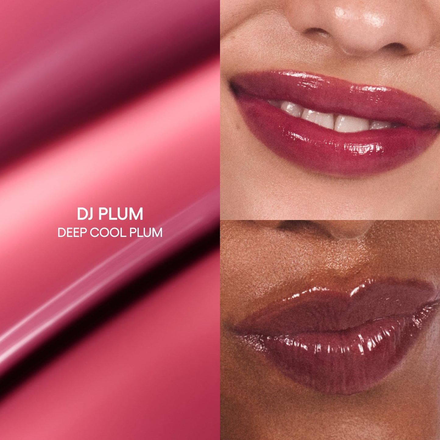 LANEIGE JuicePop Box Lip Tint: 12‑HR Hydrating Lightweight Stain with Buildable Juicy Color & Nourishing Shine, a K‑Beauty Lip Essential for Long‑Lasting Comfort, DJ Plum LANEIGE
