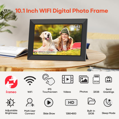 Frameo 10.1" Digital Picture Frame, 32GB Memory WiFi Electronic Photo Frame 🍁 All In One Marketplace Canada