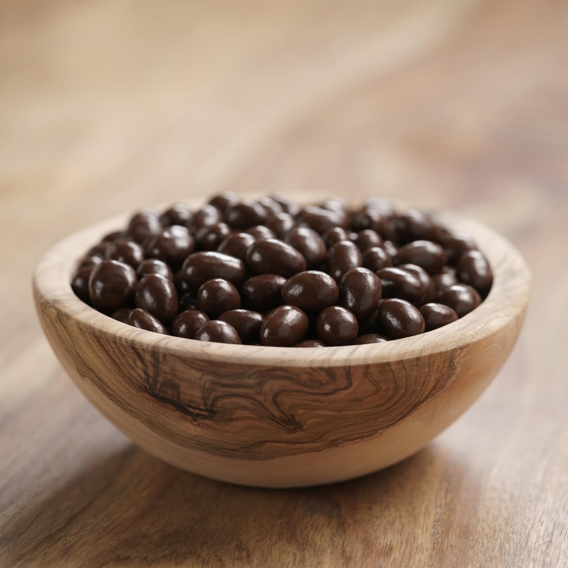 Yupik Dark Chocolate Covered Coffee Beans – 60% Cacao, 1 kg, Kosher, High Fiber Snack