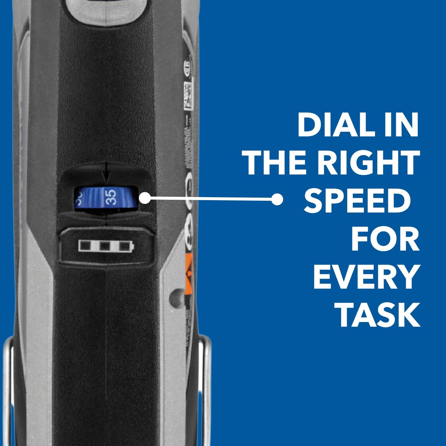Dremel 8240-5 12V Cordless Rotary Tool Kit with Variable Speed and Comfort Grip - Includes 2AH Battery Pack, Charger, 5 Accessories, Wrench, and Tool Fabric Carry Bag Dremel