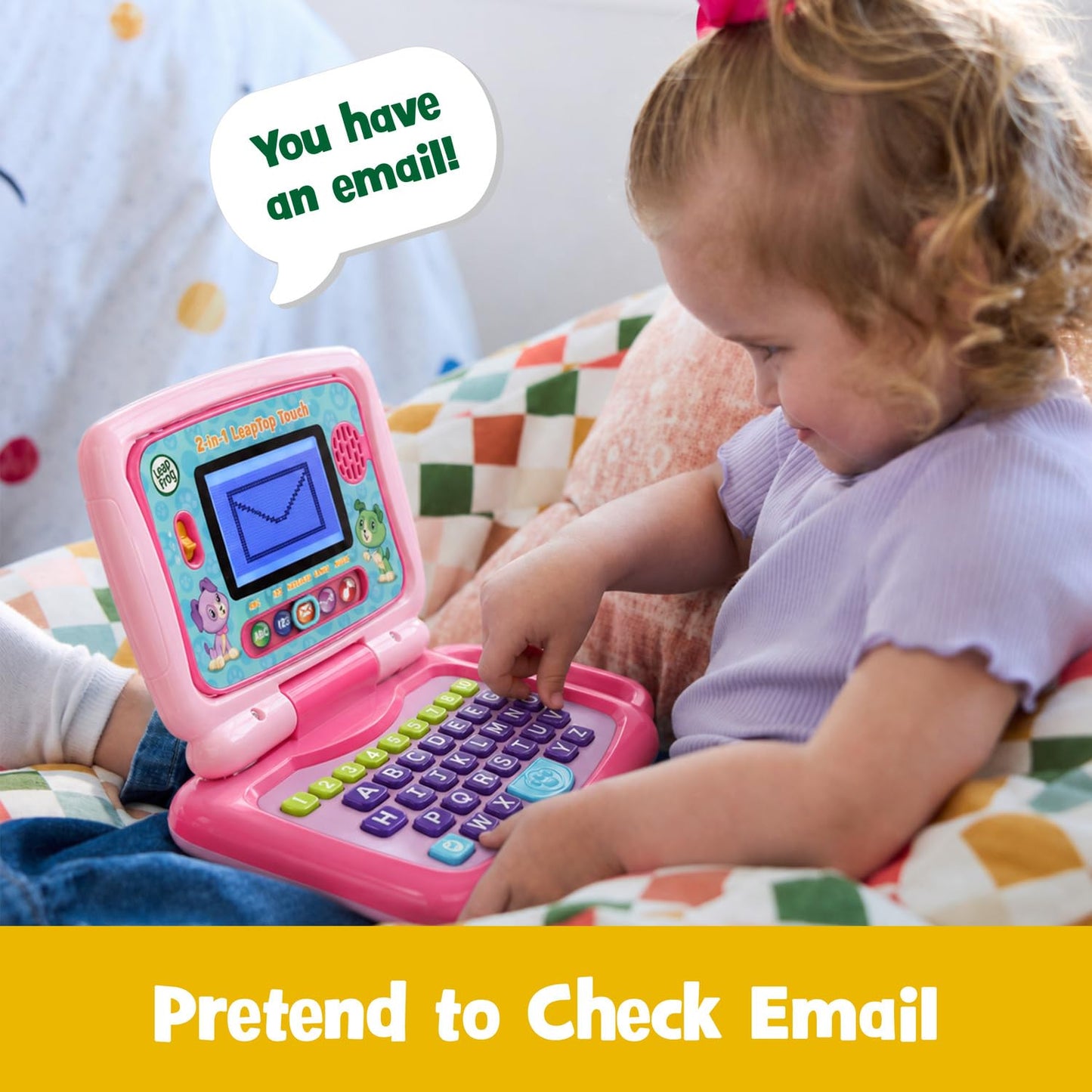 Leapfrog 2-in-1 LeapTop Touch Pink (English Version)