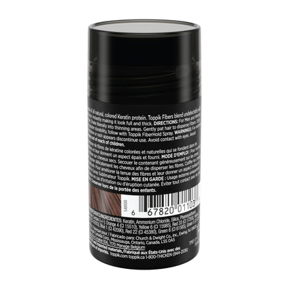 TOPPIK Hair Building Fibers,12 g, Fill In Fine or Thinning Hair, Instantly Thicker Looking, Multiple Shades for Men & Women
