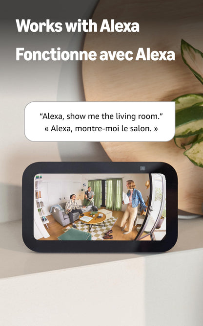 Ring Pan-Tilt Indoor Cam | See all around with 360° pan coverage, HD video, plus Two-Way Talk (2024 release) | Starlight 🍁 All In One Marketplace Canada
