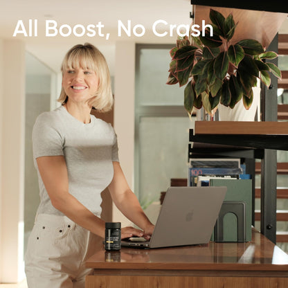 Sports Research® 2-in-1 L-Theanine Supplement with Caffeine & MCT Oil from Organic Coconuts - Focused Energy, Alertness & Relaxation Without Drowsiness - 200mg L Theanine, 100mg Caffeine - 60 Softgels - Available at All In One Marketplace Canada