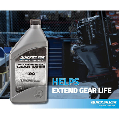 Quicksilver 92-858064Q01 High Performance Gear Lube Quicksilver