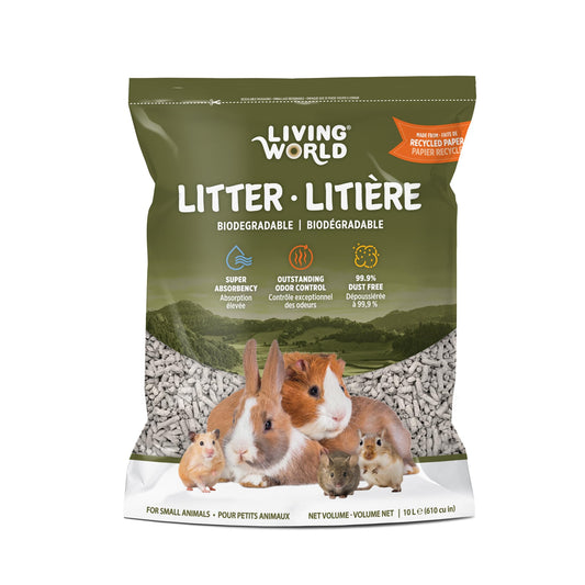 Living World Biodegradable Small Animal Litter, 10 L (610 cu in) Living World