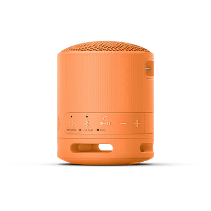 Sony SRS-XB100 Wireless Bluetooth Portable Lightweight Super-Compact Travel Speaker, Extra-Durable IP67 Waterproof & Dustproof, 16 Hour Battery, Versatile Strap, and Hands-Free Calling, Orange New 🍁 All In One Marketplace Canada