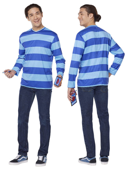 InSpirit Designs Adult Blue’s Clues Josh Costume Officially licensed Cosplay Halloween, Multicolored, X-Large