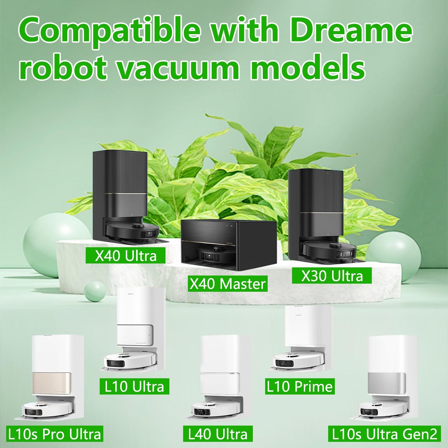 Floor Cleaning Solution for Dreame L40 Ultra/L50 Ultra/X50 Ultra/L10s Ultra Gen 2/X40 Ultra and Other L/X/Aqua/Matrix Series Robot Vacuum Cleaners, Multi-Surface Floor Cleaner Liquid, Fits MOVA, 1L - Available at All In One Marketplace Canada