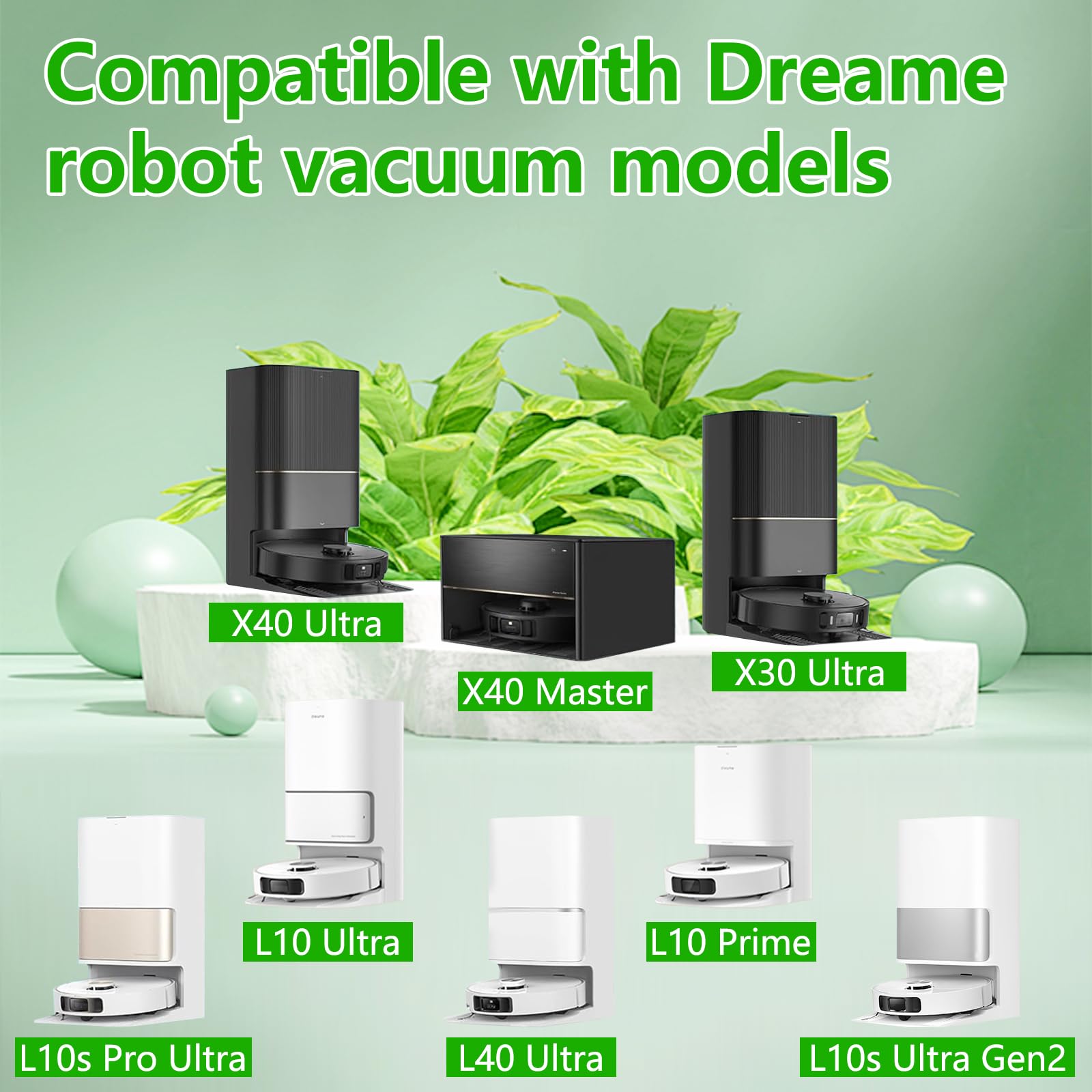 Floor Cleaning Solution for Dreame L40 Ultra/L50 Ultra/X50 Ultra/L10s Ultra Gen 2/X40 Ultra and Other L/X/Aqua/Matrix Series Robot Vacuum Cleaners, Multi-Surface Floor Cleaner Liquid, Fits MOVA, 1L - Available at All In One Marketplace Canada